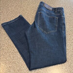 Enzo Tovare Men's Classic Blue Straight Jeans